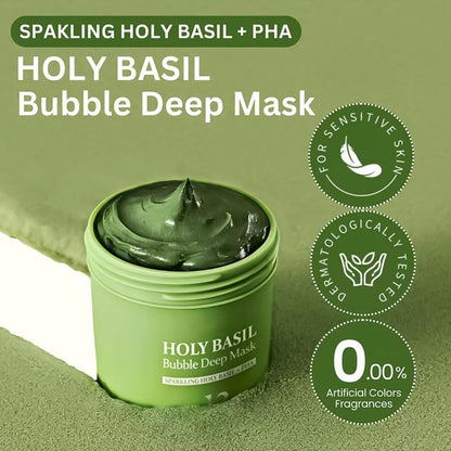 Holy Basil Bubble Magic Facial Mask
