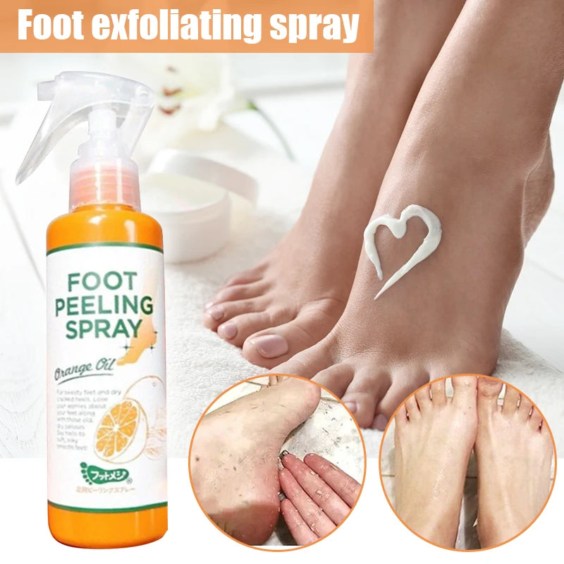 Foot Peeling Spray Improves Texture and Rough Skin