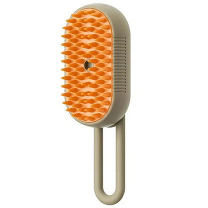 FurMist 3-in-1 Steam Pet Brush – Deshedding, Detangling & Massaging for Cats and Dogs