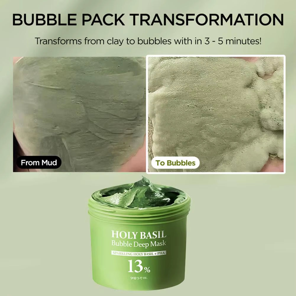 Holy Basil Bubble Magic Facial Mask