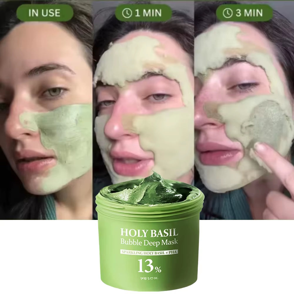 Holy Basil Bubble Magic Facial Mask