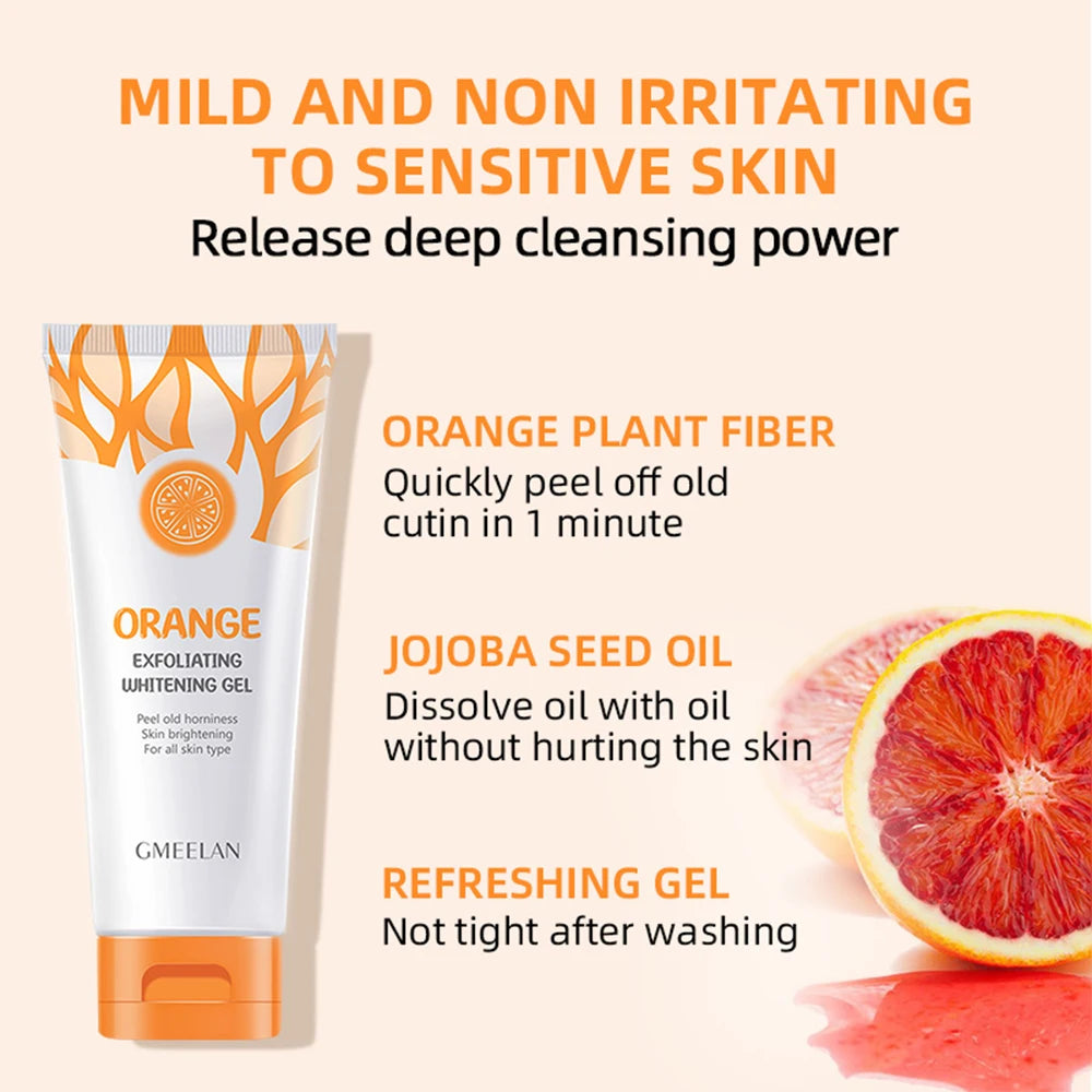 Orange Exfoliating Gel for Face & Whole Body